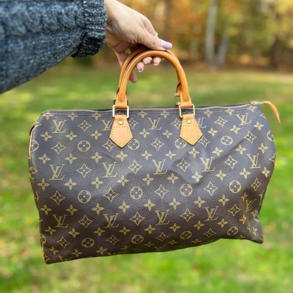 Auth Louis Vuitton Monogram Speedy 40 - Picture 3 of 13